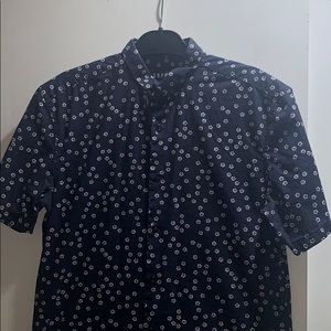 Button Up short Sleeve TopMan brand